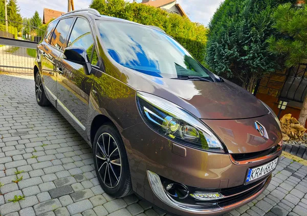 renault małopolskie Renault Grand Scenic cena 38900 przebieg: 159800, rok produkcji 2013 z Kraków